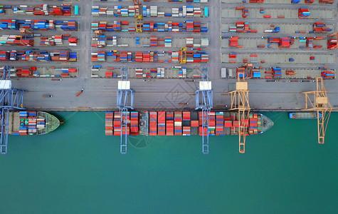 货运物流货拉拉集装箱货船在城市进出口业务和物流国际货进出口业务中